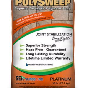 Polysweep Polymeric Sand Platinum